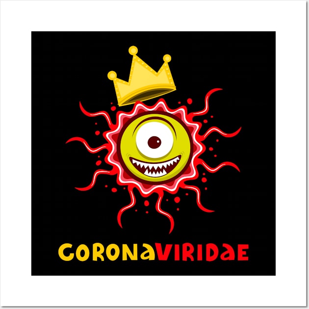 Coronavirus Wall Art by Yeroma